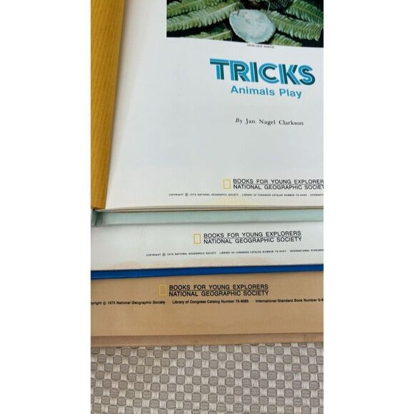 Vintage National geographic Books For Young Explorlers Set of 6 - Picture 6 of 16